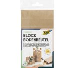 Lot sacs papier kraft folia 12x21cm 15 unites coloris     brun