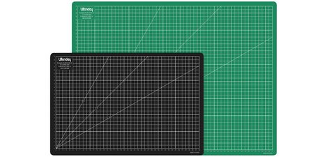 Cutting mat, A3, (L)450 x (W)300 x (H)3 mm, green