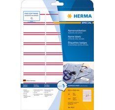 Etiquettes badges SPECIAL, 63,5 x 29,6 mm,
