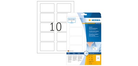 Labels badges SPECIAL, 80x50mm, white, detachable