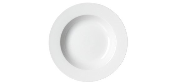 Assiette creuse BIANCO, blanc