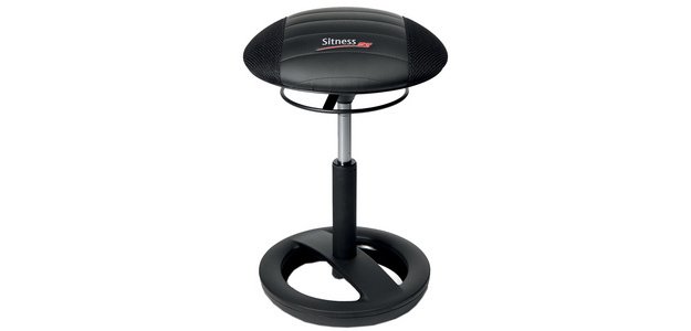 Hocker 'Sitness RS Bob', schwarz / schwarz