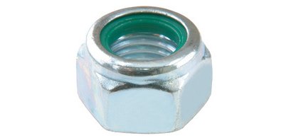 Contre écrou, M10 , PH2, avec anneau en plastique,