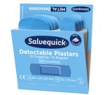 Recharge Salvequick, pansement détectable bleu