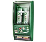 Station de rinçage oculaire, équipé