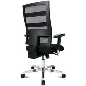 Fauteuil de bureau 'X-Pander', noir/noir