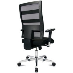 Fauteuil de bureau 'X-Pander', noir/noir