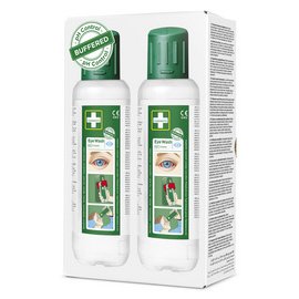 Solution de rinçage oculaire, lot de 2 x 500 ml