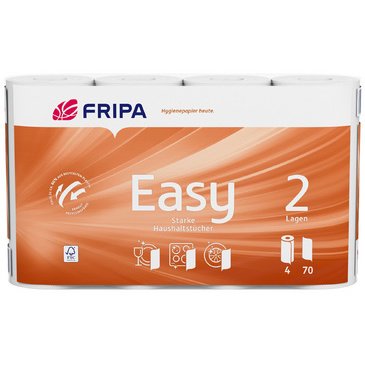 Fripa Rouleau d'essuie-tout Easy, 3 couches, ultra blanc