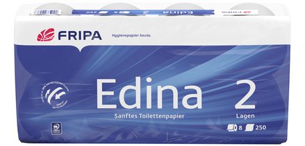 Fripa Papier toilette Edina, 2 couches, extra blanc