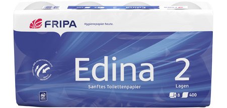 Fripa Papier toilette Edina, 2 couches, extra blanc