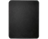 Tapis de souris dans un design en cuir, noir