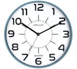 Wandklok met quartzhorloge 'POP' diameter 300 mm blauw