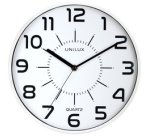 Horloge à quartz 'POP', diamètre: 300 mm, blanc