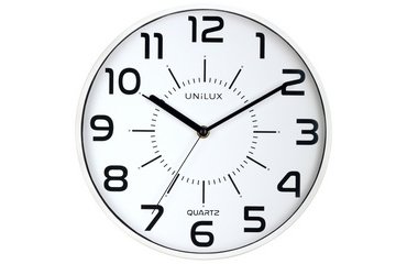 Horloge à quartz 'POP', diamètre: 300 mm, blanc