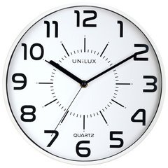 Horloge à quartz 'POP', diamètre: 300 mm, blanc