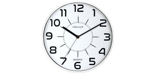 Horloge à quartz 'POP', diamètre: 300 mm, blanc