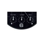 Horloge murale Unilux On Time Ø30,5cm noir/blanc