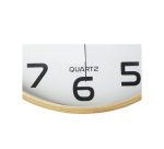 Unilux Baltic Wall Clock Ø30.5cm White Wood