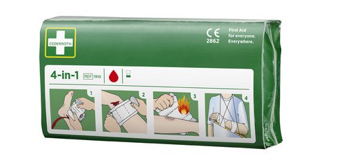 Bandage hémostatique 4-en-1, universel