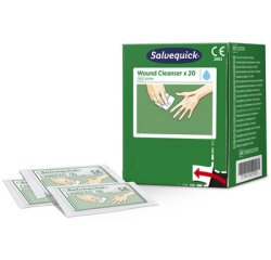 Lingette antiseptique pour plaies Salvequick