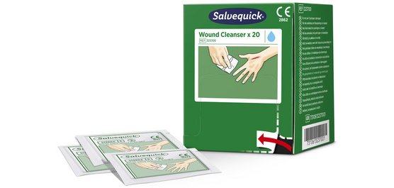 Lingette antiseptique pour plaies Salvequick