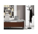 Unilux crochet Hakea, noir et chrome