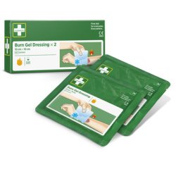 Compresse gel pour brûlures, 100 x 100 mm