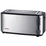 Toaster voor 4 sneden AT 2509 inox/zwart