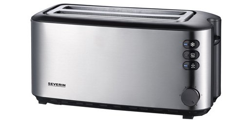 4-Slice Toaster AT 2509, stainless steel / black