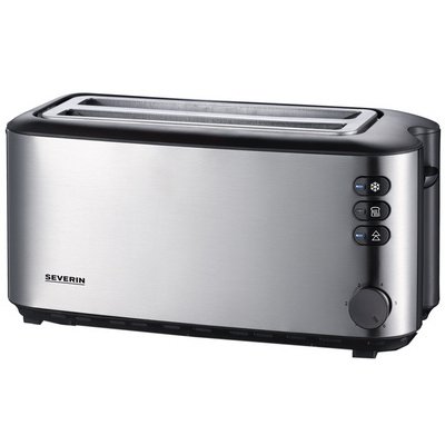 Toaster voor 4 sneden AT 2509 inox/zwart