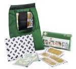 Kit de premiers secours, dans un étui en nylon