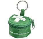 Masque respiratoire, dans un étui porte-clés