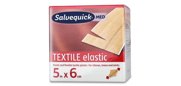 Pansement textile Salvequick, élastique