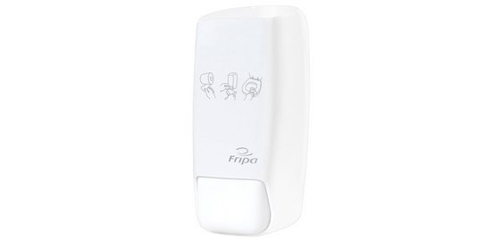 Fripa Distributeur désinfectant siège WC, plastique, blanc