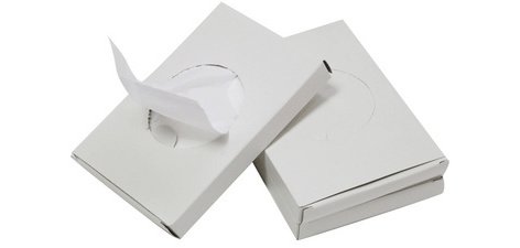 Fripa Sachet hygiénique PE, non imprimé, blanc