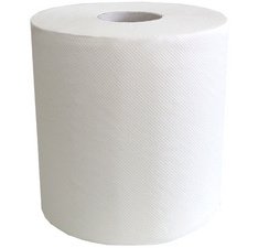 Fripa Rouleau d'essuie-mains, 1 couche, blanc, 300 m
