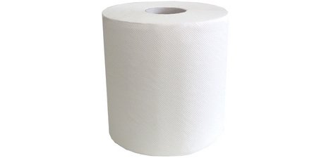 Fripa Rouleau d'essuie-mains, 1 couche, blanc, 300 m