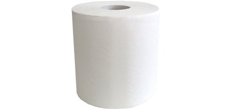 Fripa Rouleau d'essuie-mains, 1 couche, blanc, 300 m