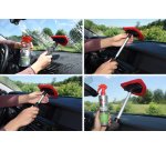 Nettoie-vitre intérieure télescopique, longueur: