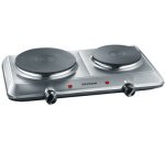 Réchaud électrique double DK 1014, noir