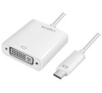 Câble adaptateur USB-C - DVI, blanc