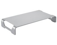 Support pour moniteur, en aluminium, argent