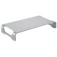 Support pour moniteur, en aluminium, argent