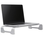 Support pour moniteur, en aluminium, argent