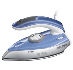 Fer vapeur de voyage BA 3234, argent / bleu