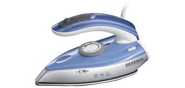 BA 3234 travel steam iron, silver / blue