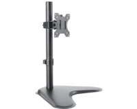 Bras support pour écran TFT/LCD, avec socle, noir