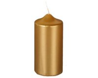 Zylindrische Weihnachtskerze