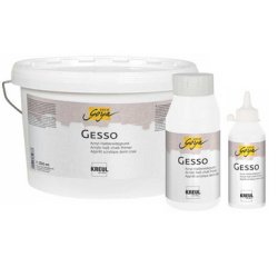 Apprêt acrylique SOLO Goya Gesso, blanc, 750 ml